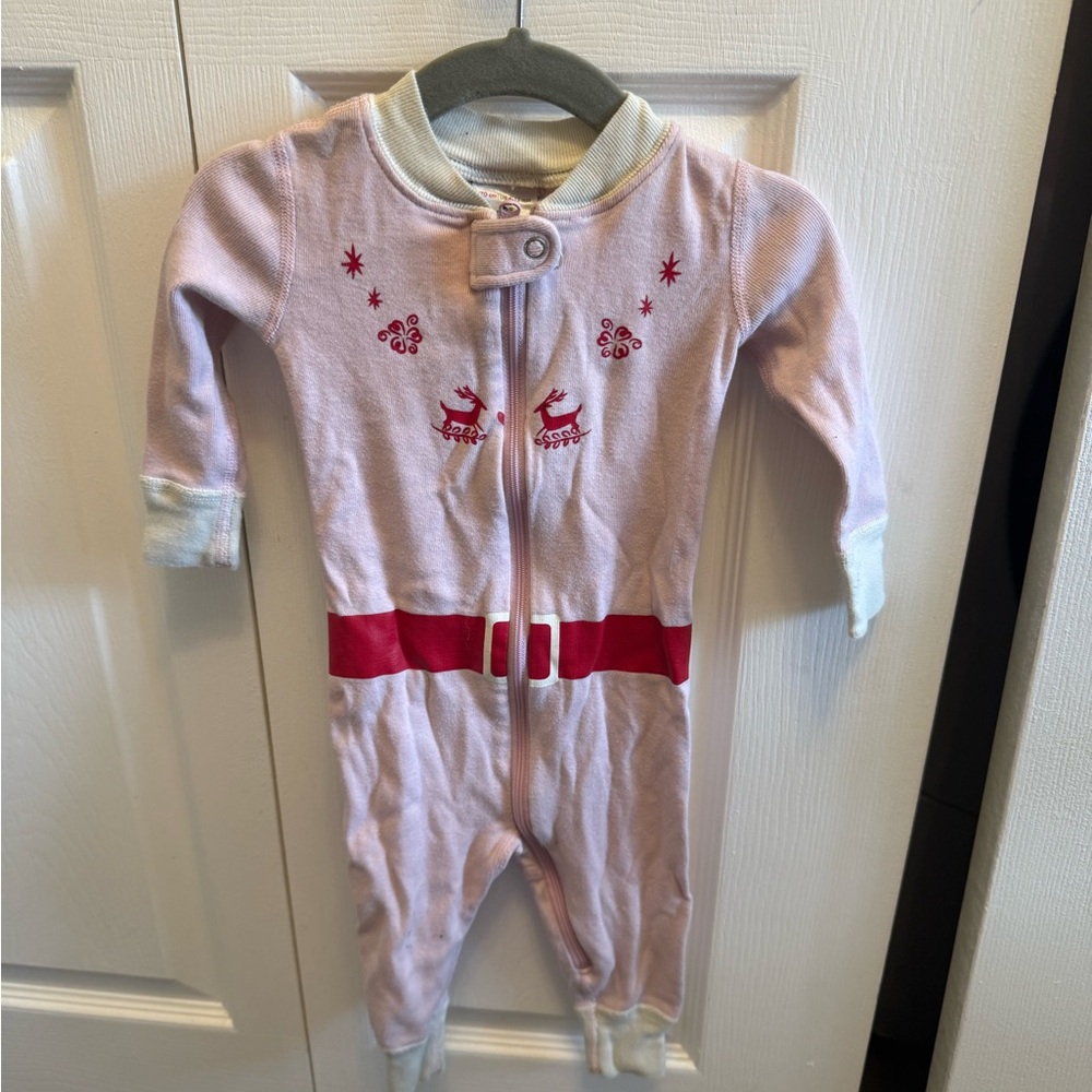 Hanna Andersson Elf Sleeper in Jovie print